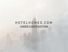 Tablet Screenshot of hotelhomes.com